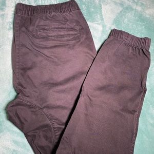 Men’s Cuffed Chinos/Joggers Black Size 34